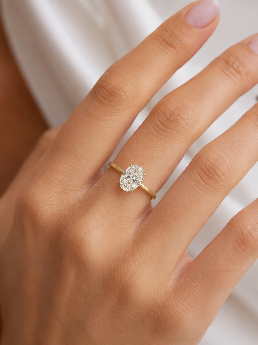 Elvran Mithe Lab Grown Diamond Ring