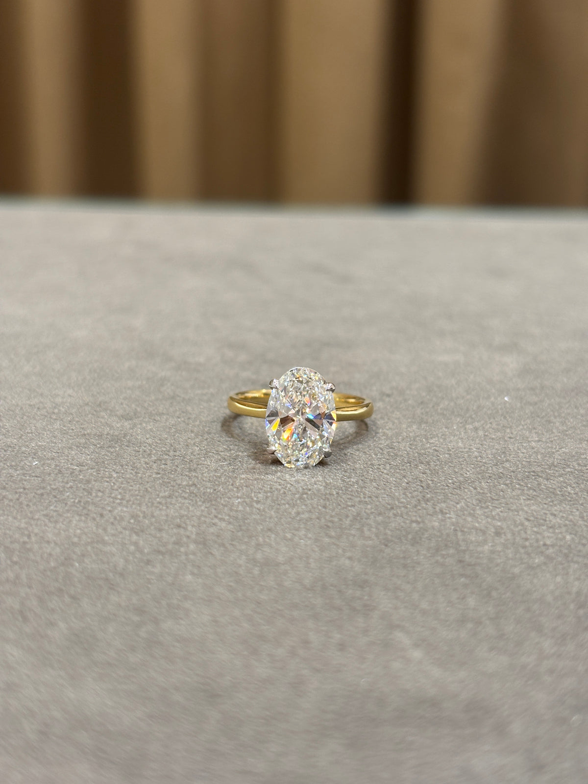 Elvran Mithe Lab Grown Diamond Ring