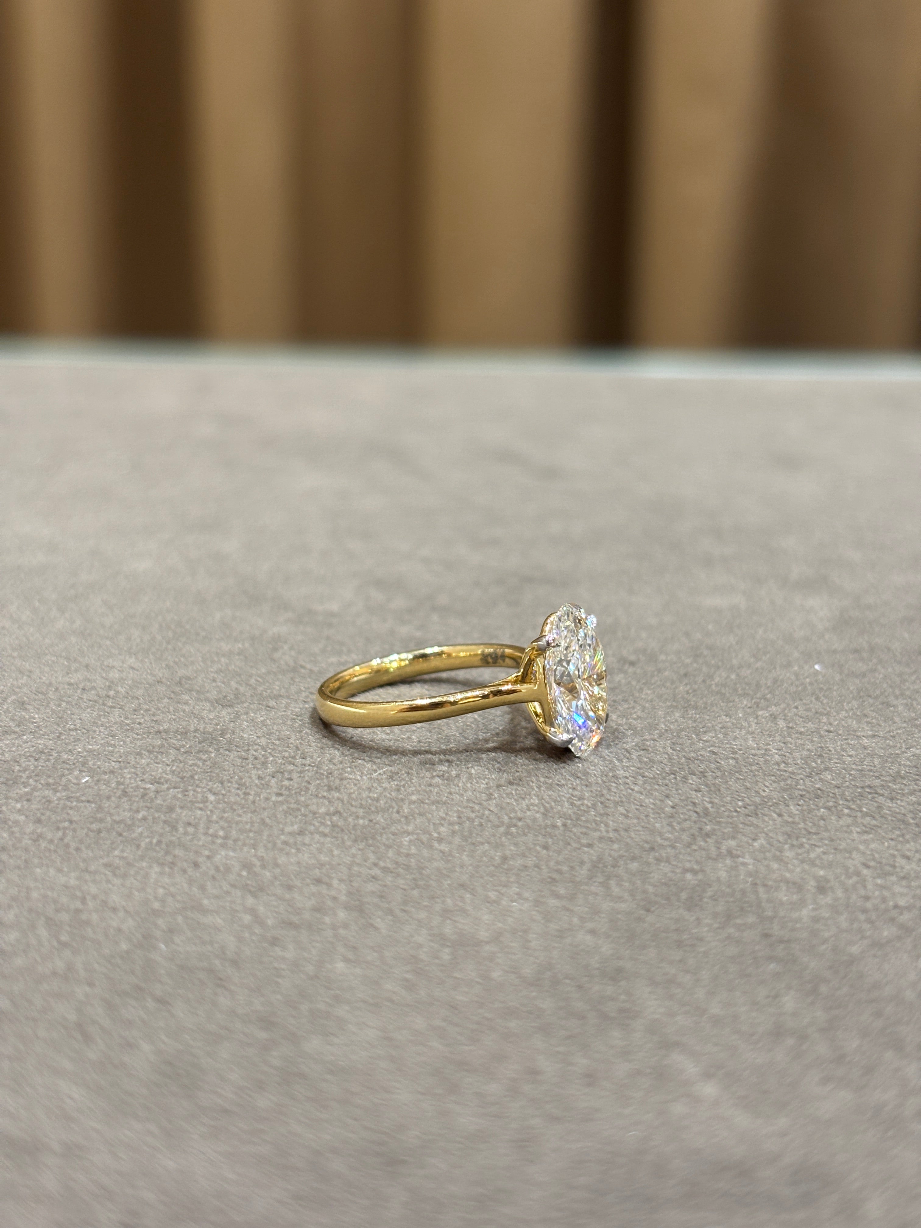 Elvran Mithe Lab Grown Diamond Ring