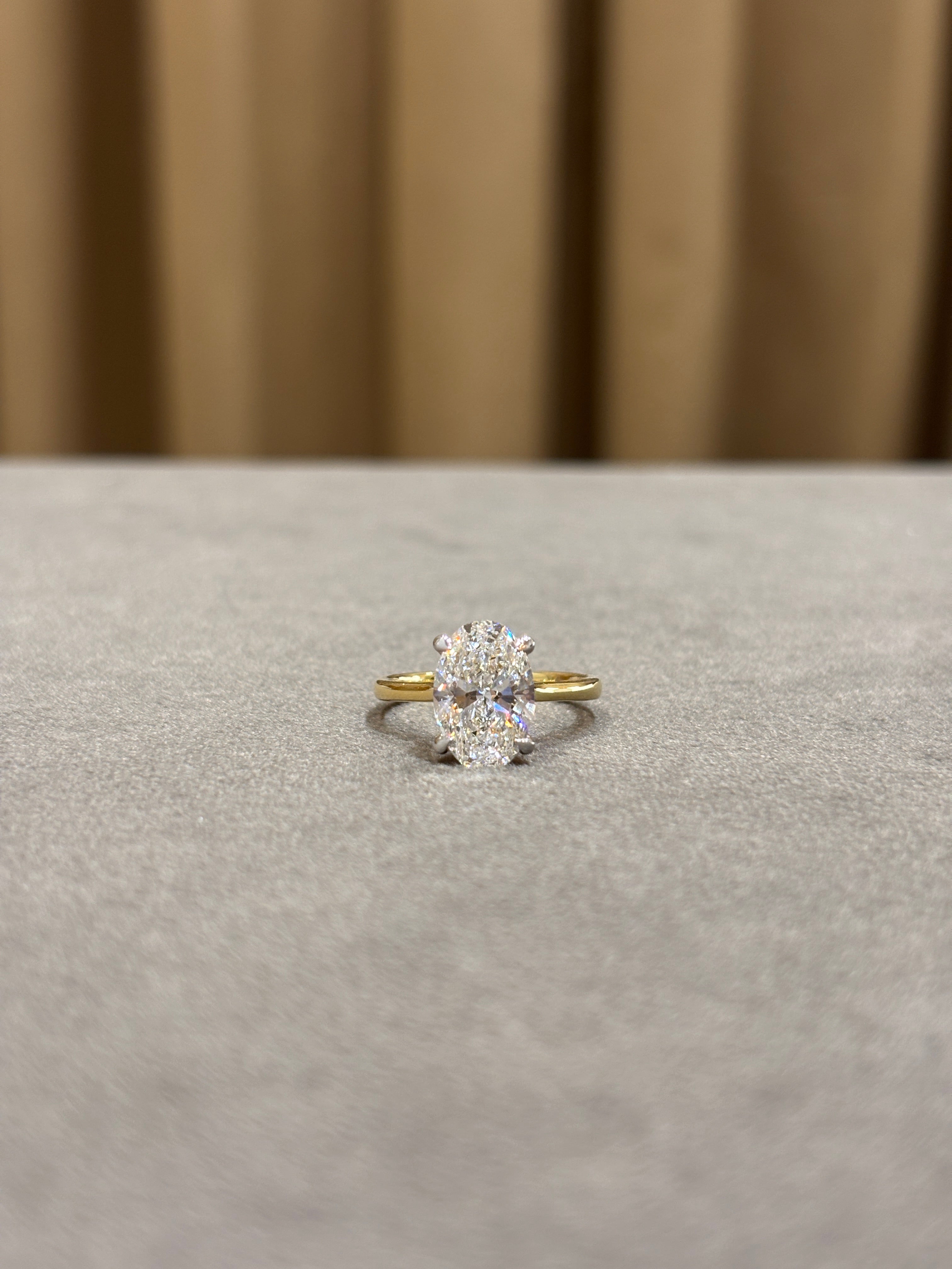 Orveth Crune Lab Grown Diamond Ring