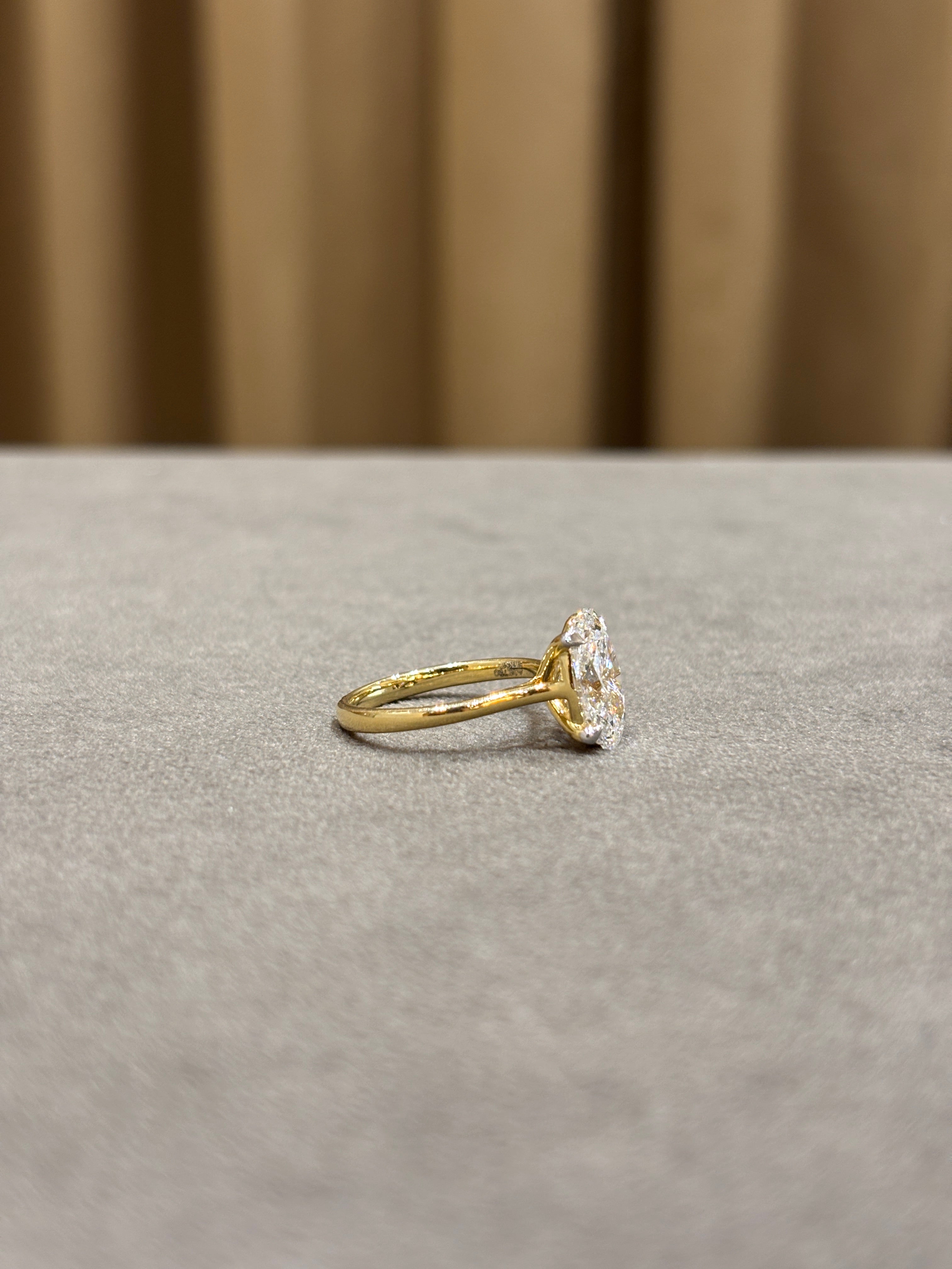 Orveth Crune Lab Grown Diamond Ring