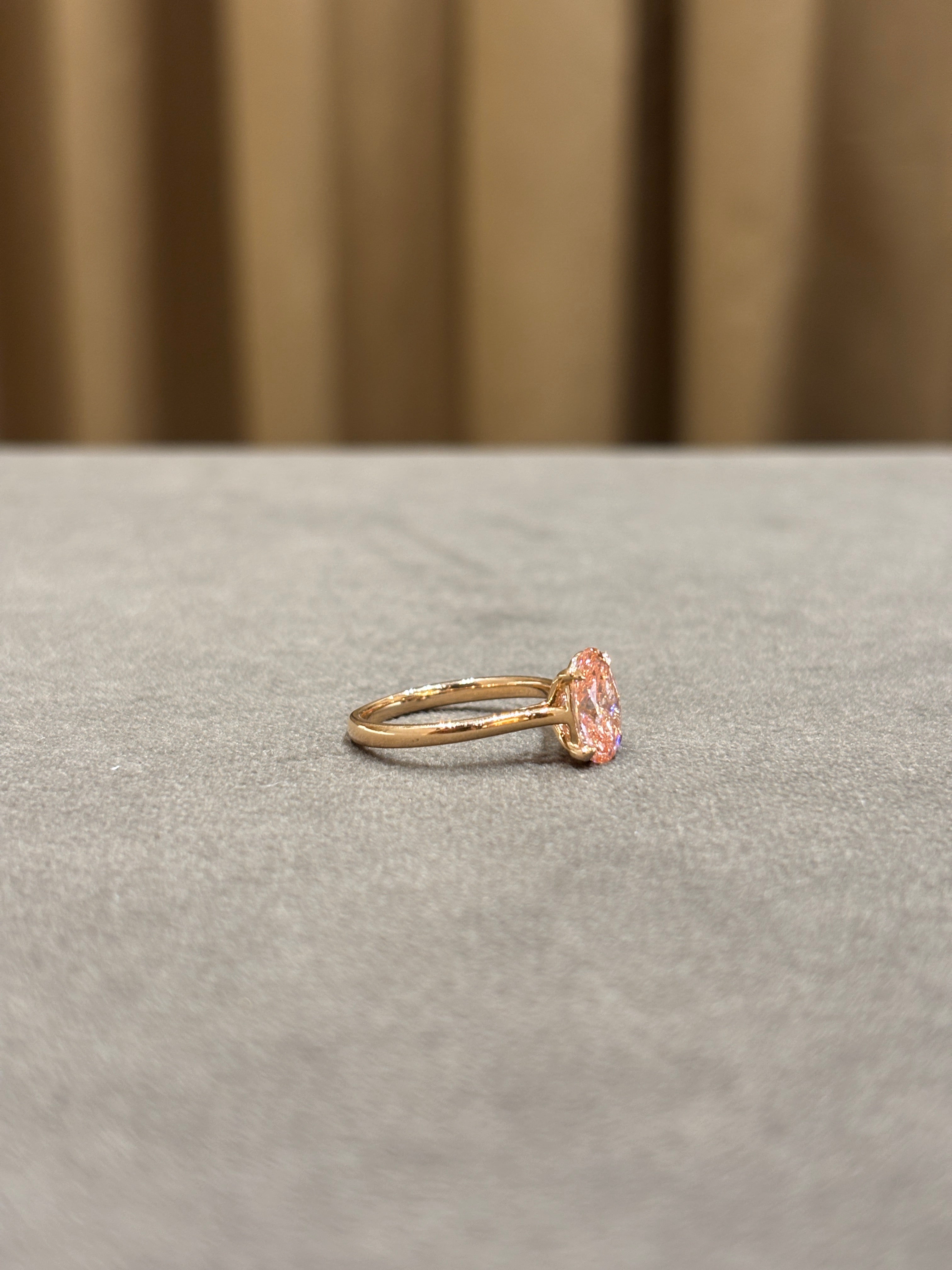 Nelveth Soral Lab Grown Diamond Ring