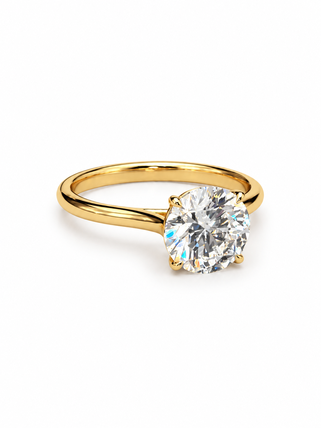 Lenora Wildflower Lab Diamond Ring