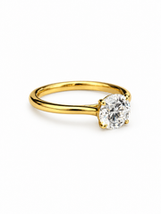 Lenora Wildflower Lab Diamond Ring
