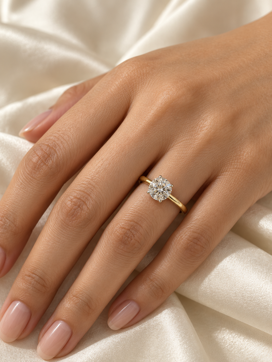Verity Dandelion Lab Diamond Ring