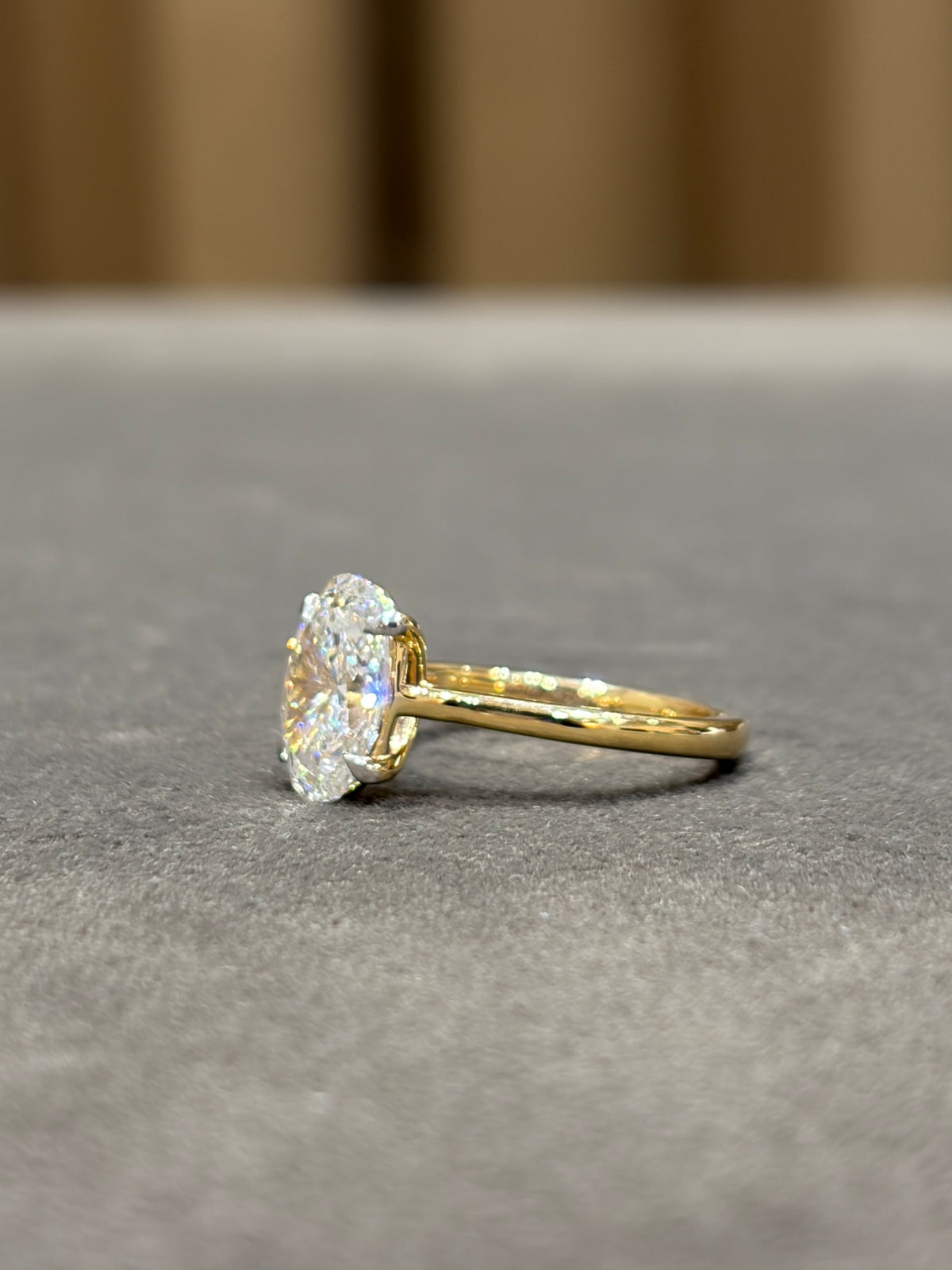 Freya Arc Lab Diamond Ring