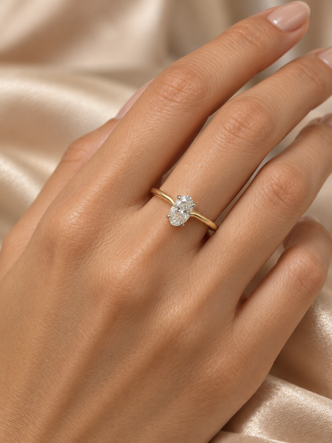 Eda Arc Lab Diamond Ring