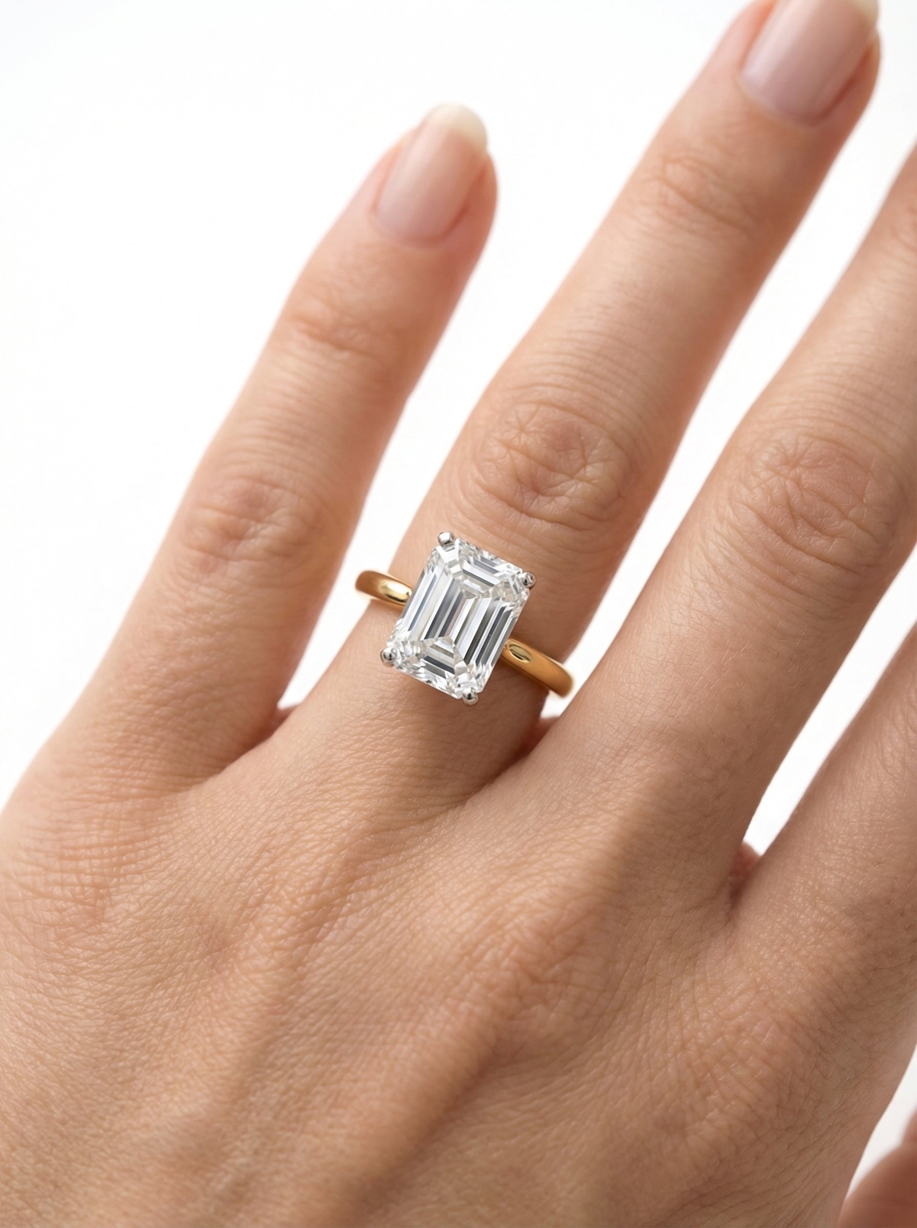 Aura Wrap Lab Diamond Ring