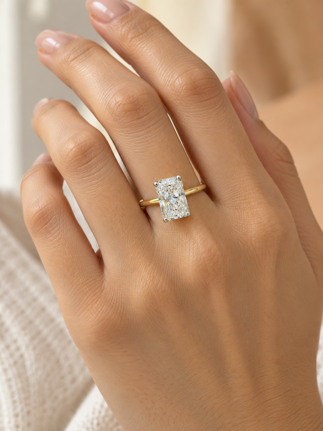 Ember Tide Lab Diamond Ring