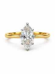 Opal Fringe Lab Diamond Ring