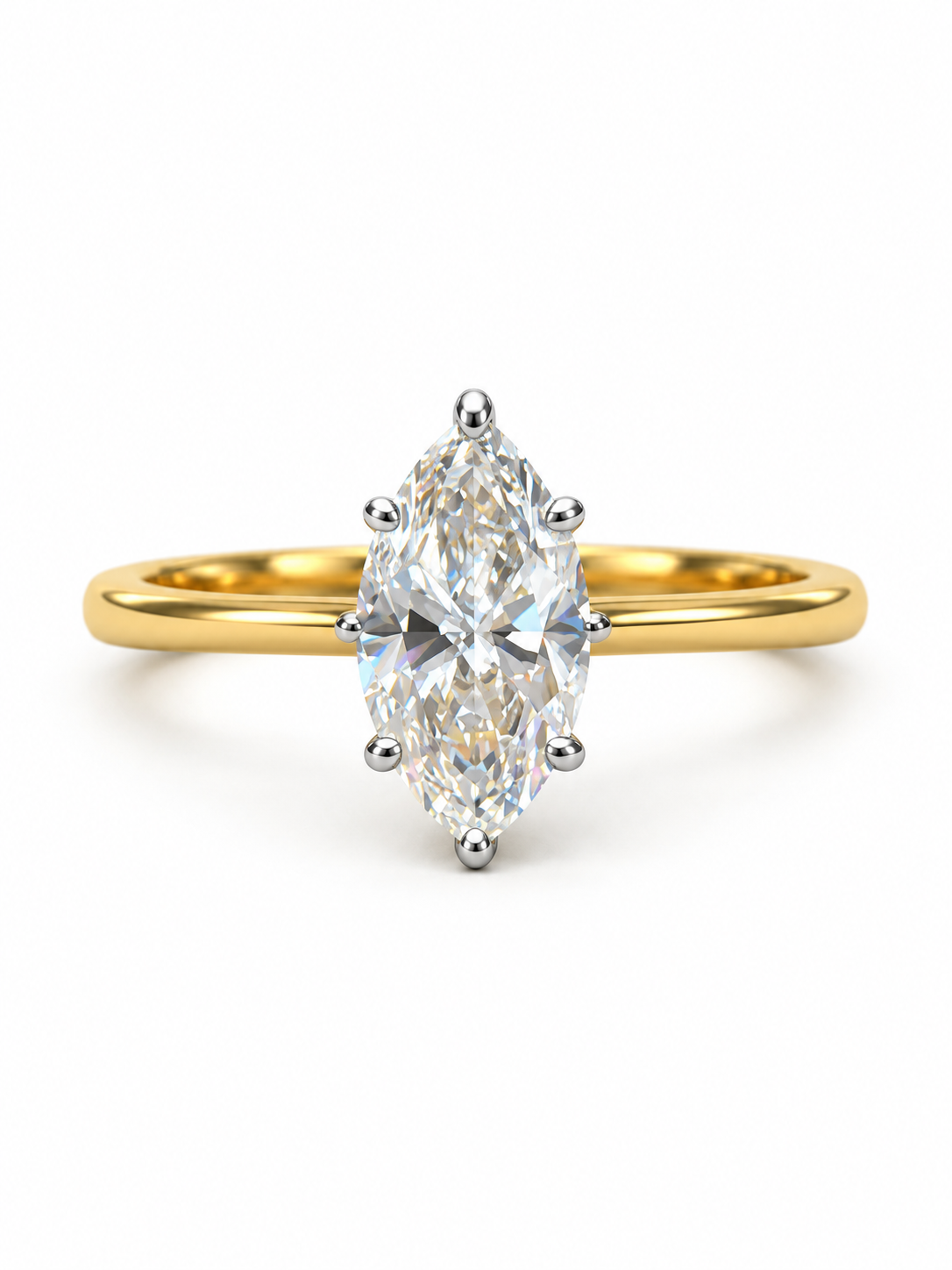 Opal Fringe Lab Diamond Ring