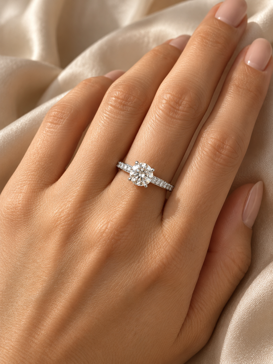 Naina Arc Lab Diamond Ring