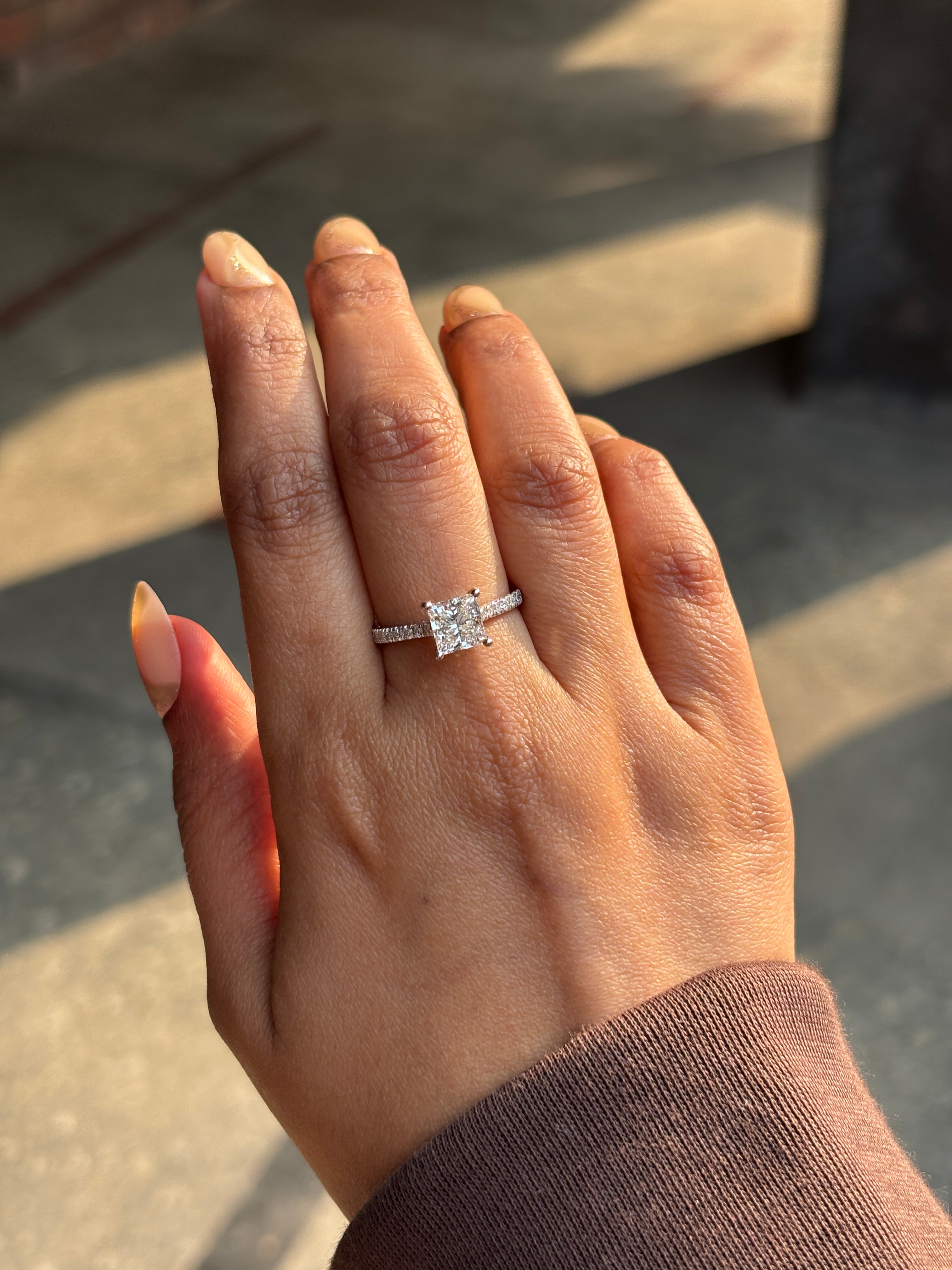 Zorava Bliss Lab Diamond Ring