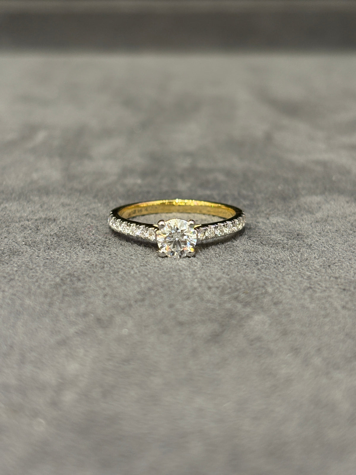 Maxine Bronze Lab Diamond Ring