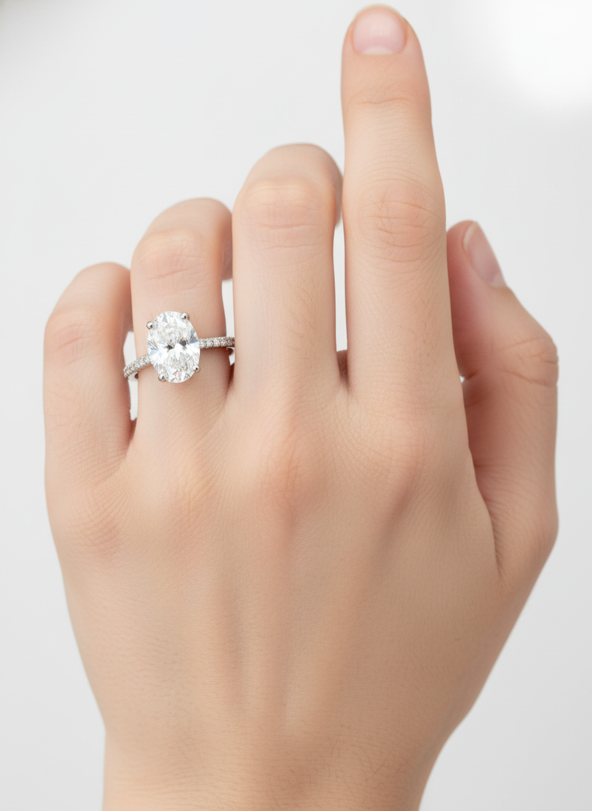 Mystique Soleil Lab Diamond Ring