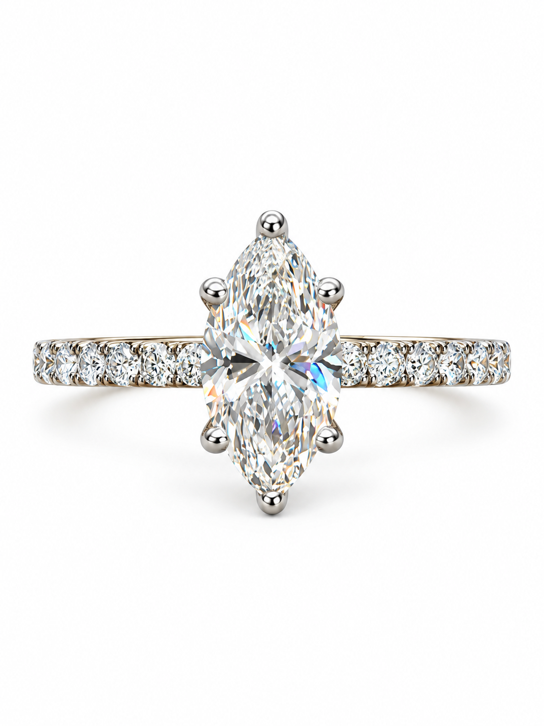 Veda Spun Lab Diamond Ring