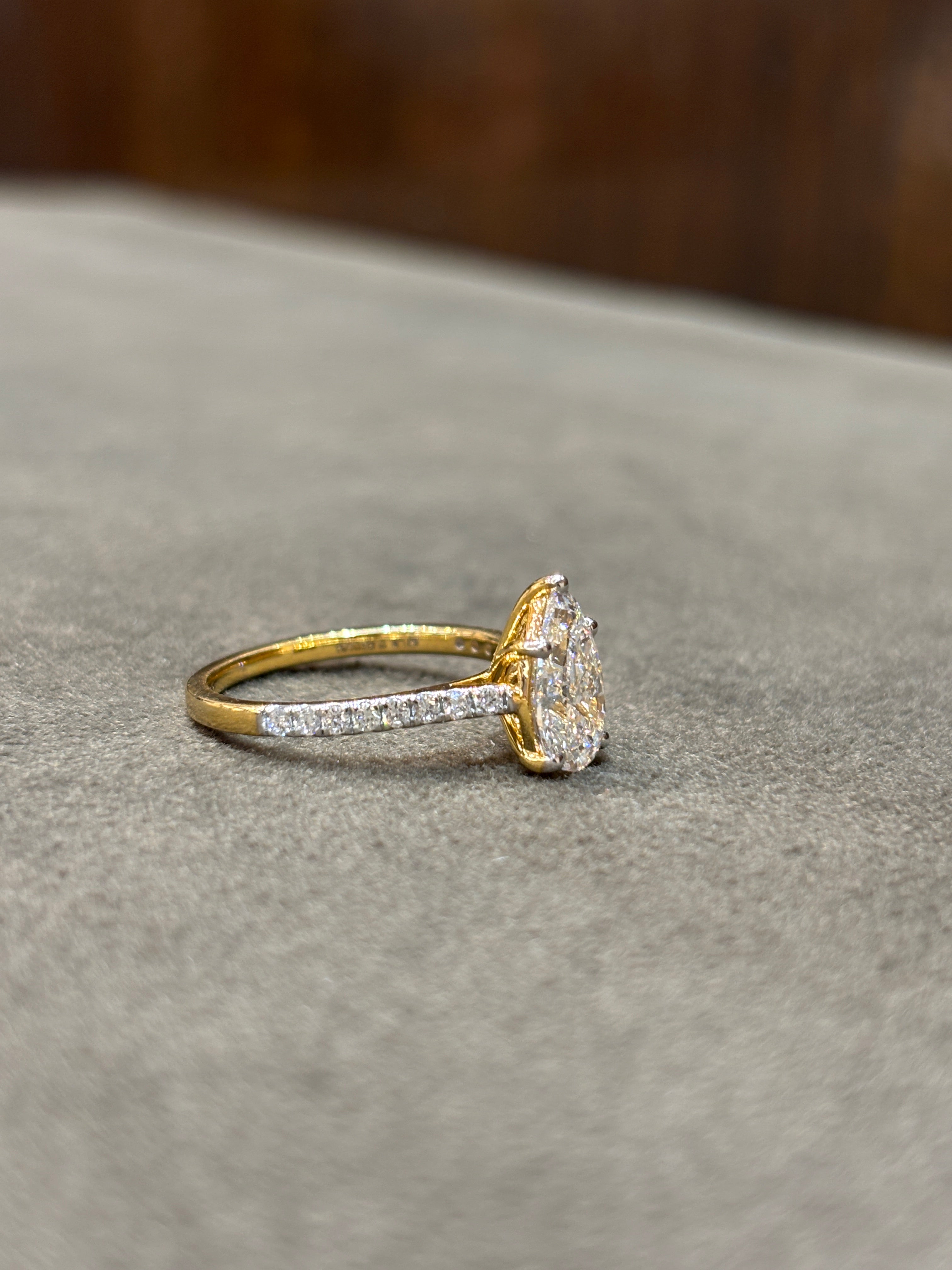 Elviera Lane Lab Diamond Ring