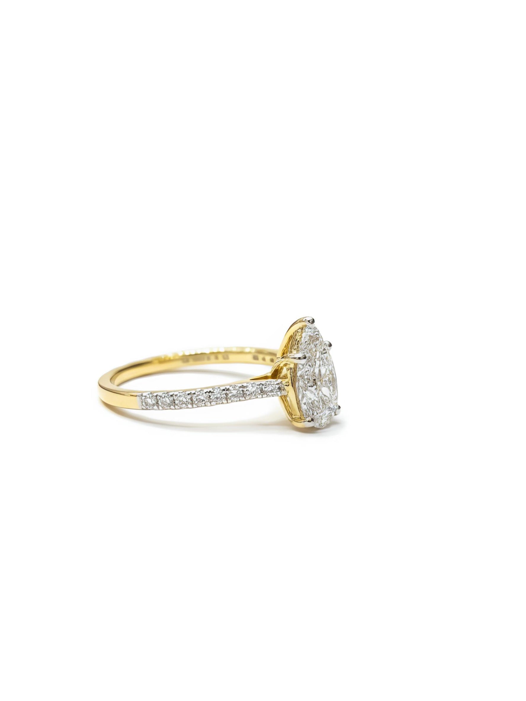 Elviera Lane Lab Diamond Ring