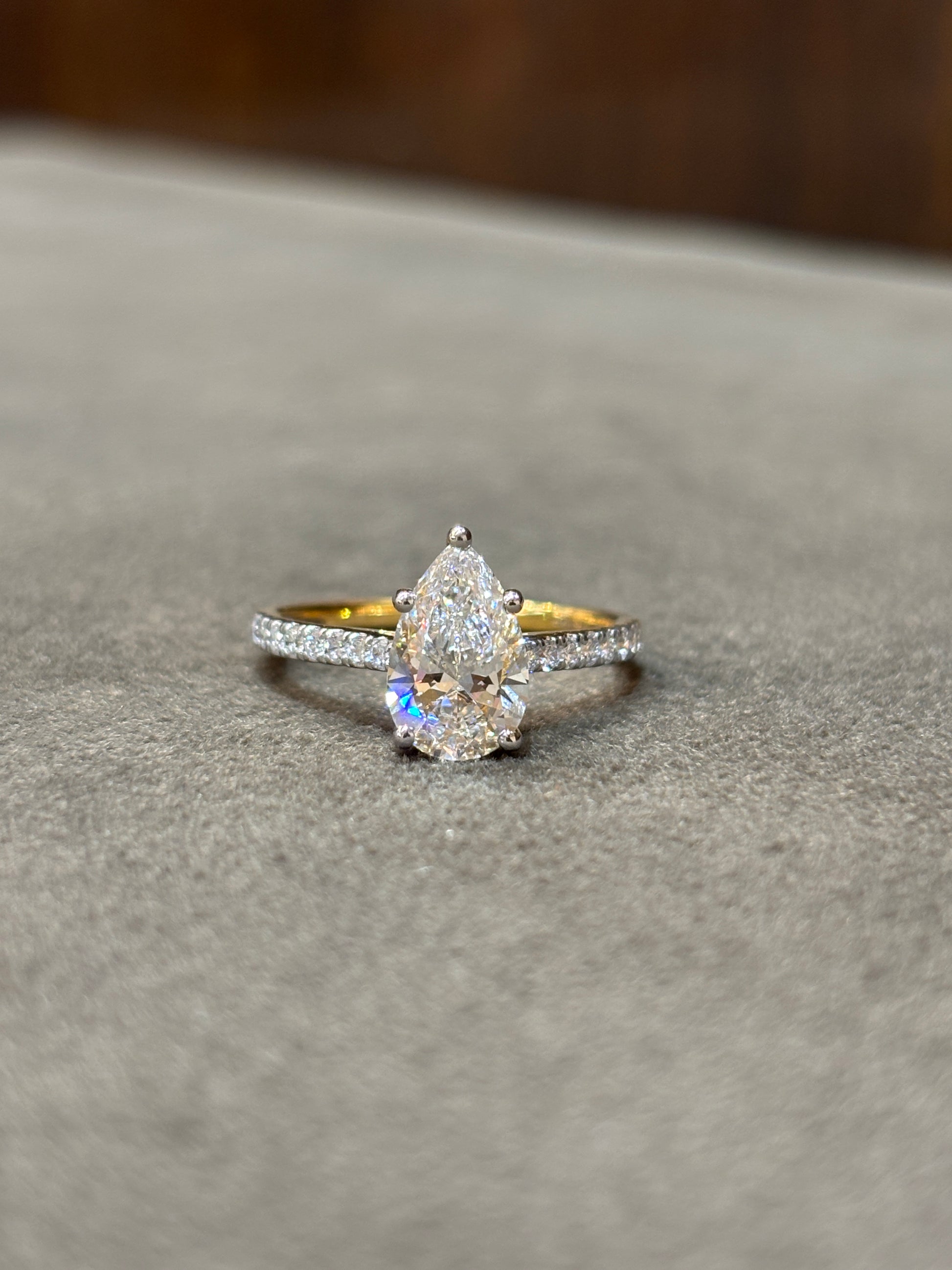 Elviera Lane Lab Diamond Ring