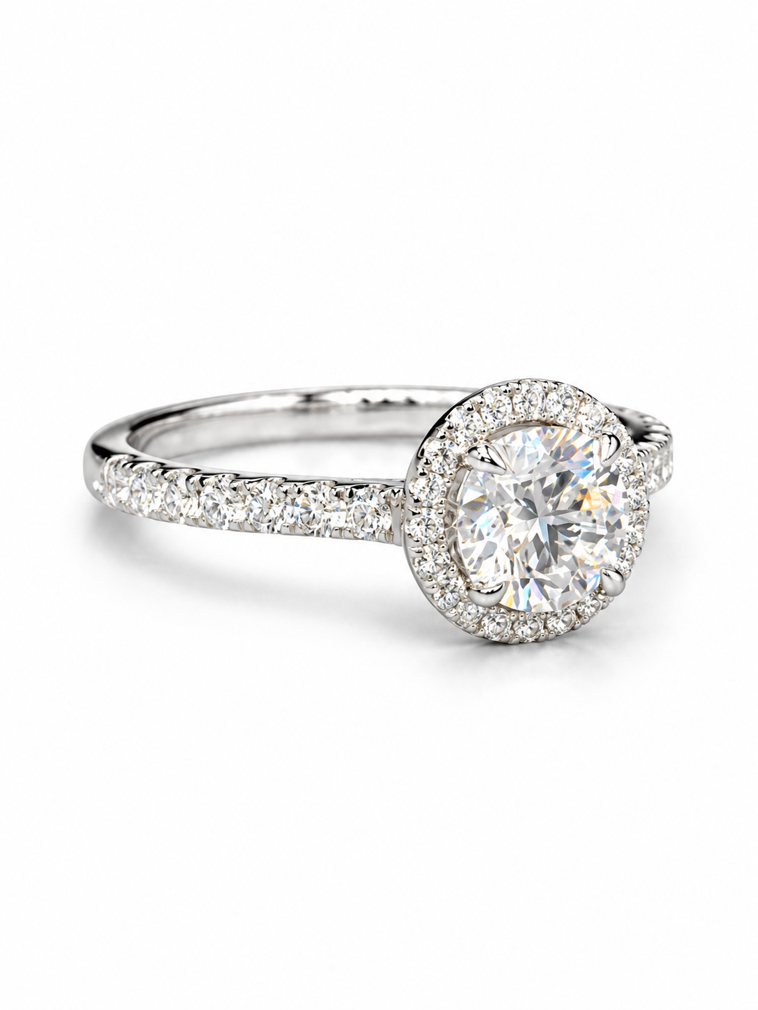 Rosemary Geranium Lab Diamond Ring