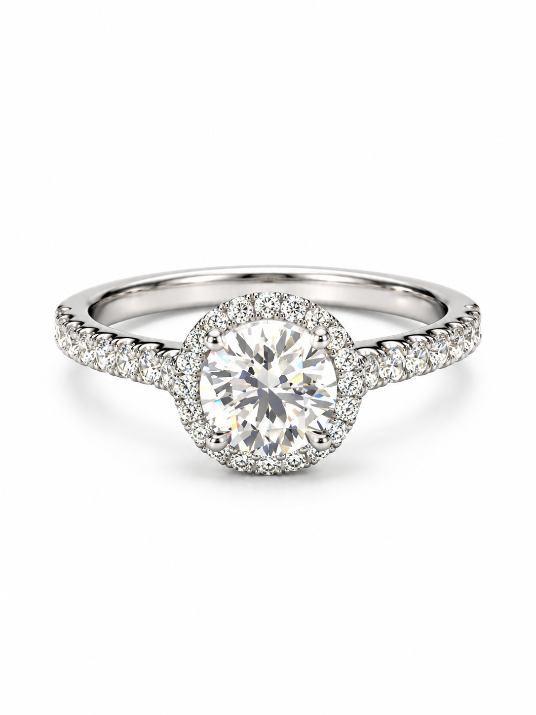 Rosemary Geranium Lab Diamond Ring
