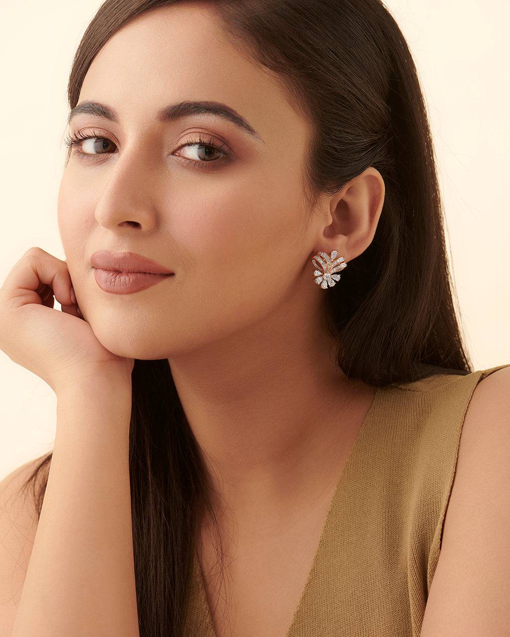 Solarexa Lab Diamond Earrings - Fiona Diamonds - Fiona Diamonds