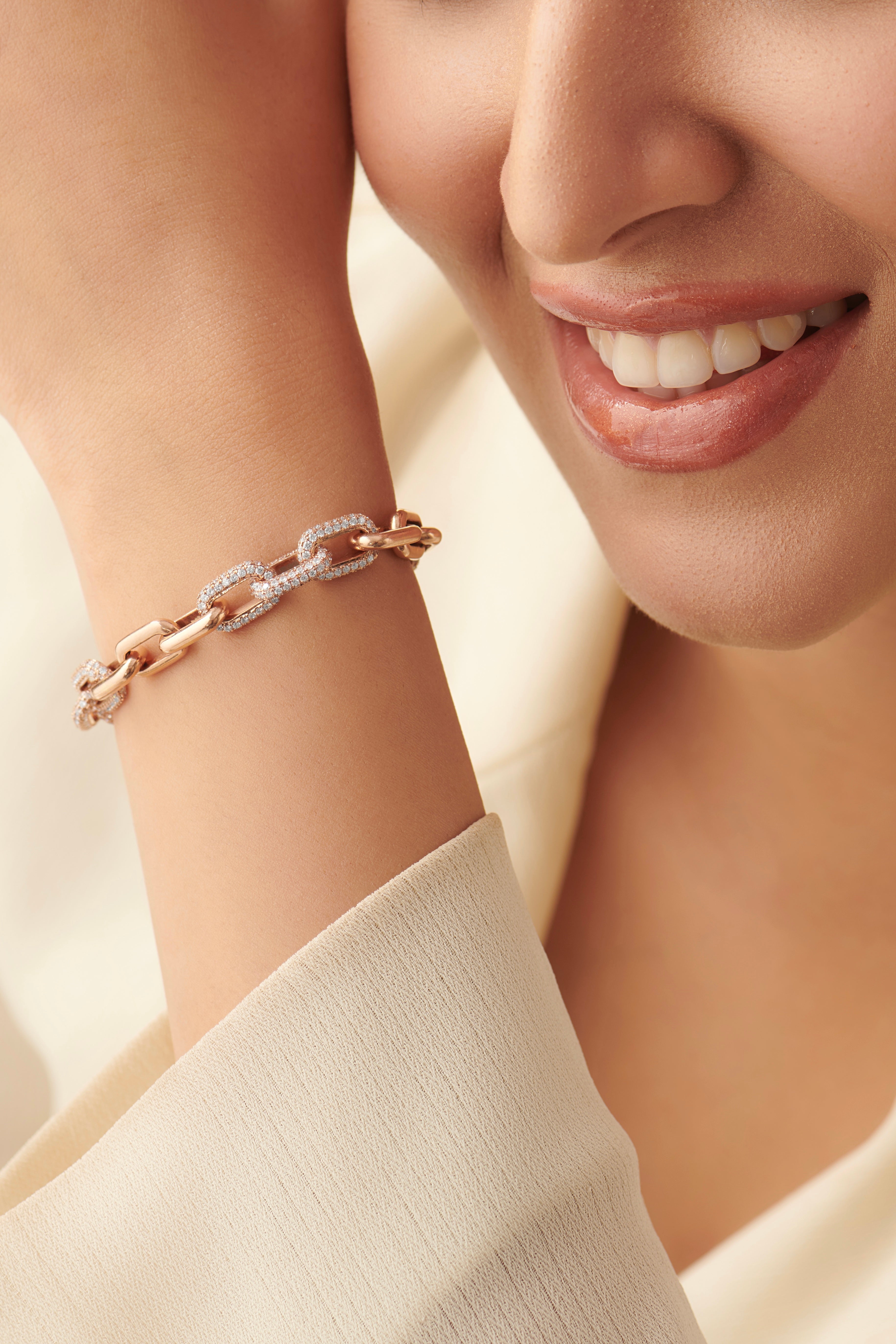 Vina Jet Lab Diamond Bracelet - Fiona Diamonds - Fiona Diamonds