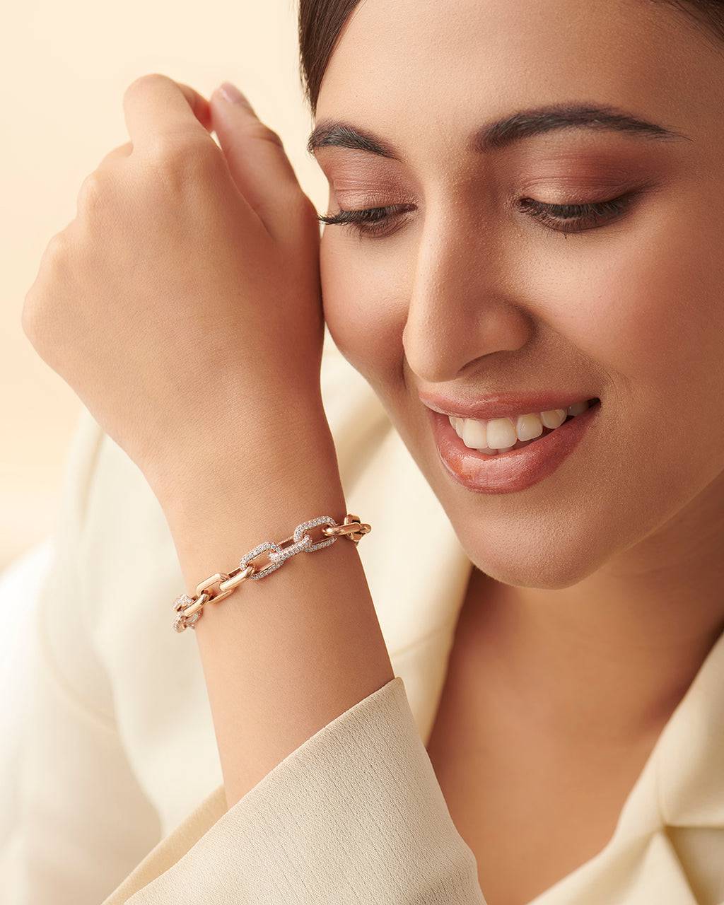 Vina Jet Lab Diamond Bracelet - Fiona Diamonds - Fiona Diamonds