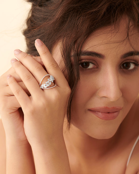 Gaurika Lab Diamond Ring