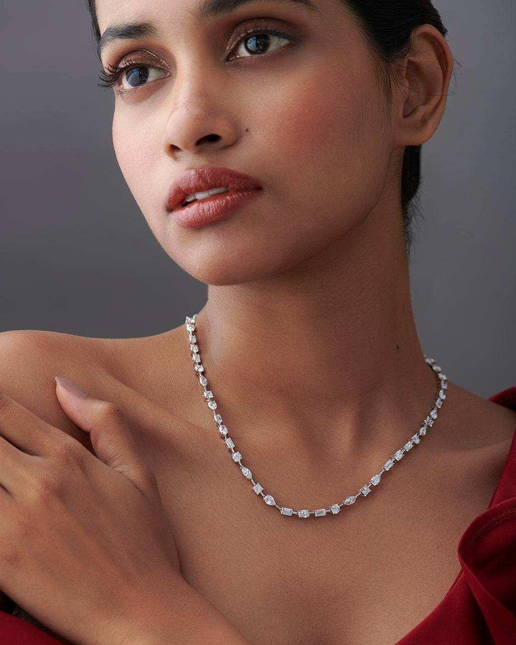 TrailTrek Lab Diamond Necklace - Fiona Diamonds - Fiona Diamonds