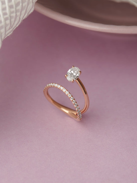 Luminesce Lab Diamond Ring - Fiona Diamonds - Fiona Diamonds