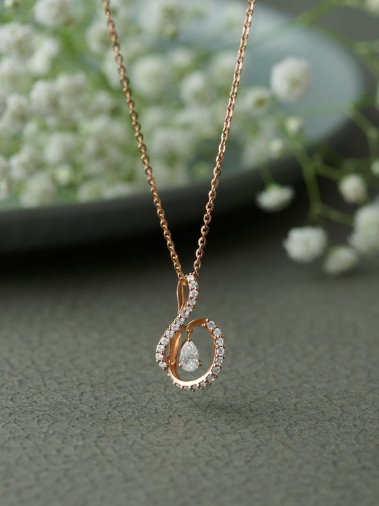 Opal Lab Diamond Pendant - Fiona Diamonds - Fiona Diamonds