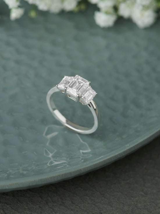 Periwinkle Lab Diamond Ring - Fiona Diamonds - Fiona Diamonds