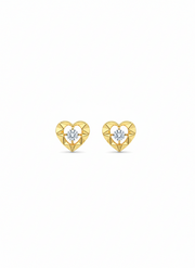 Avythera Lab Grown Diamond Earring in 18kt Gold Vermeil - Fiona Diamonds - Fiona Diamonds