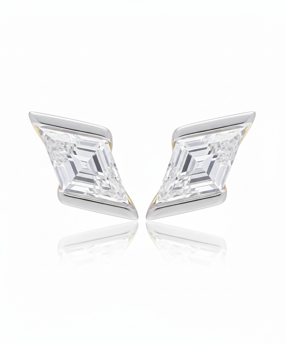 Seriq Frame Lab Diamond Earring