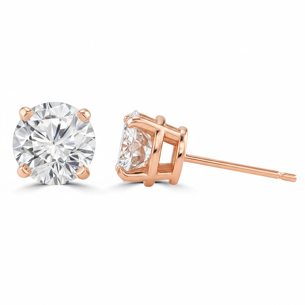Khushoka Pitara – Round Cut Diamond Set - Fiona Diamonds - Fiona Diamonds