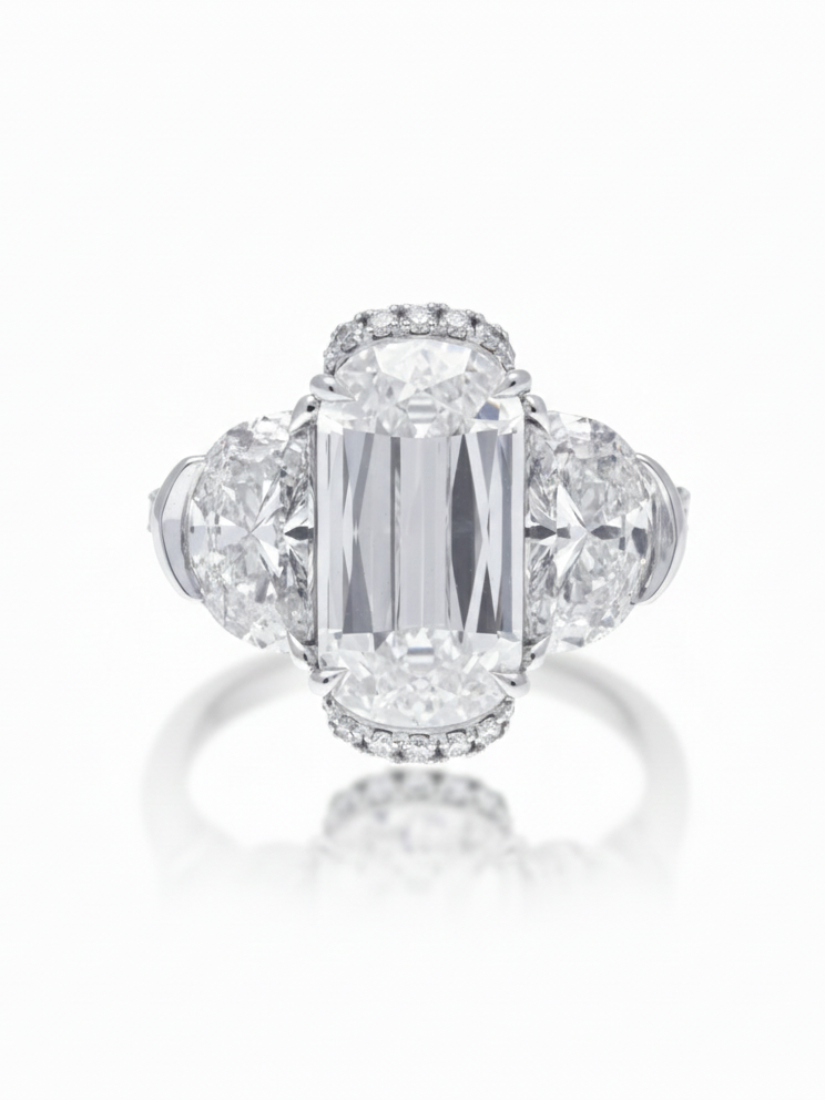 Corixa Fold Lab Diamond Ring