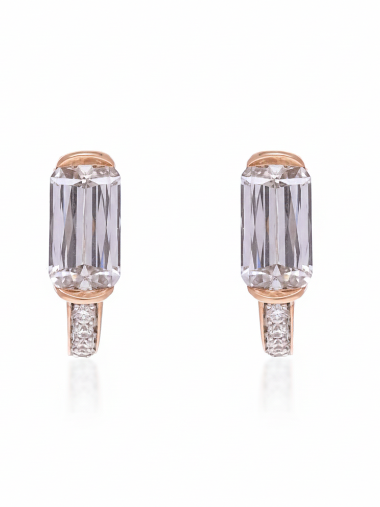 Caelis Edge Lab Diamond Earring