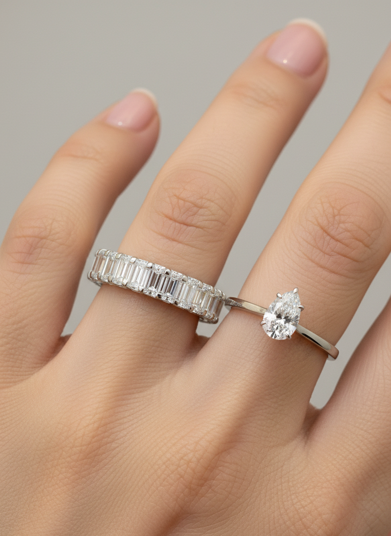 Pure Oath Lab Diamond Ring - Fiona Diamonds - Fiona Diamonds