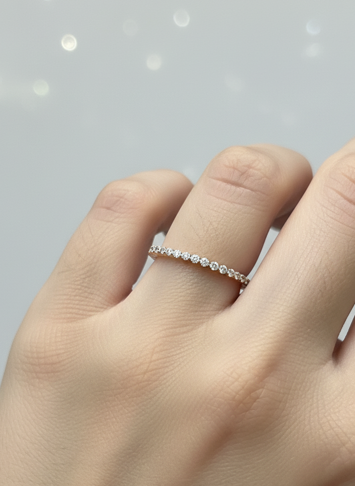 Helivra Lab Diamond Ring - Refined Grace - Fiona Diamonds - Fiona Diamonds