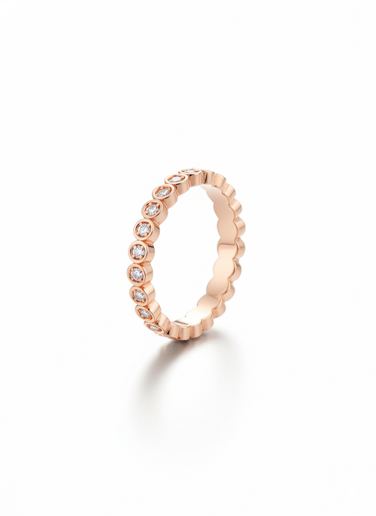 Ulani Lab Diamond Ring - Graceful Simplicity