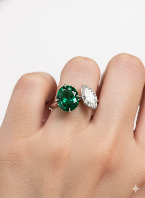 Faye Ember Lab Diamond Ring