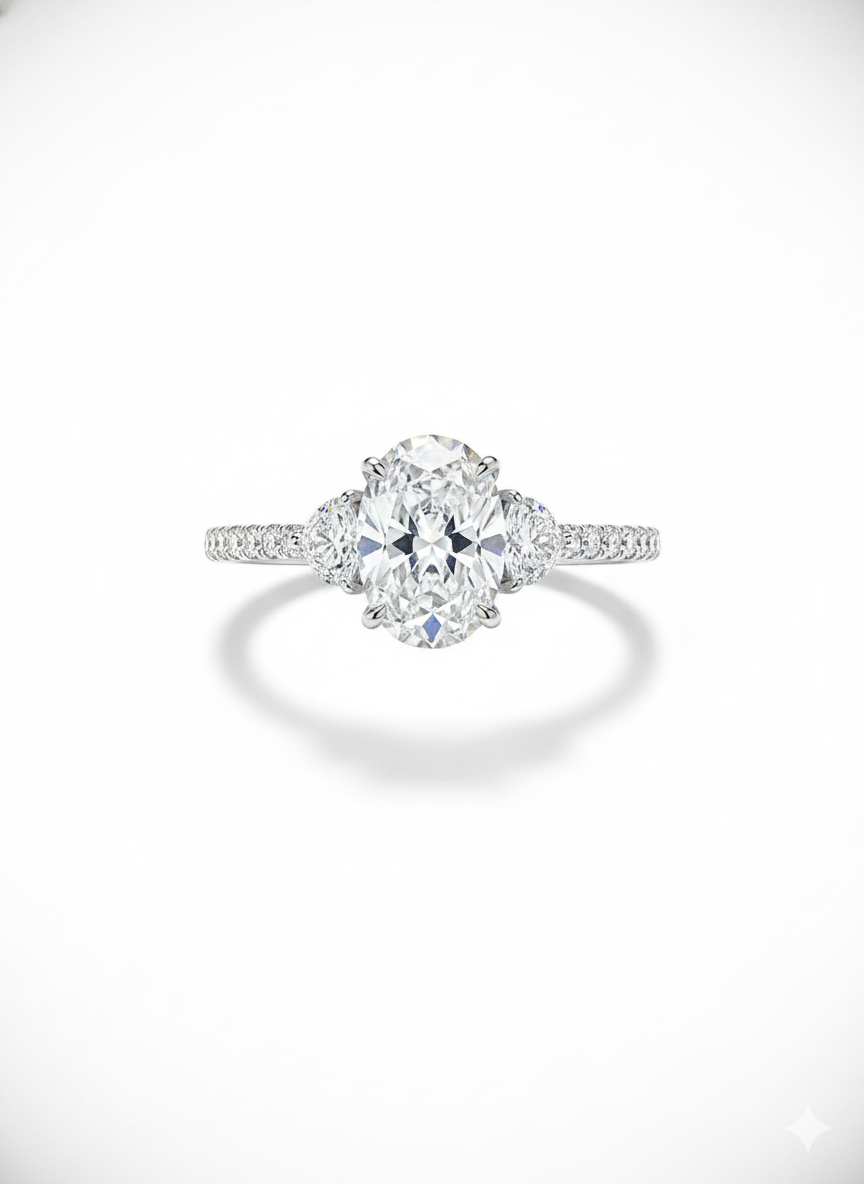 Penelope Lab Diamond Ring - Fiona Diamonds