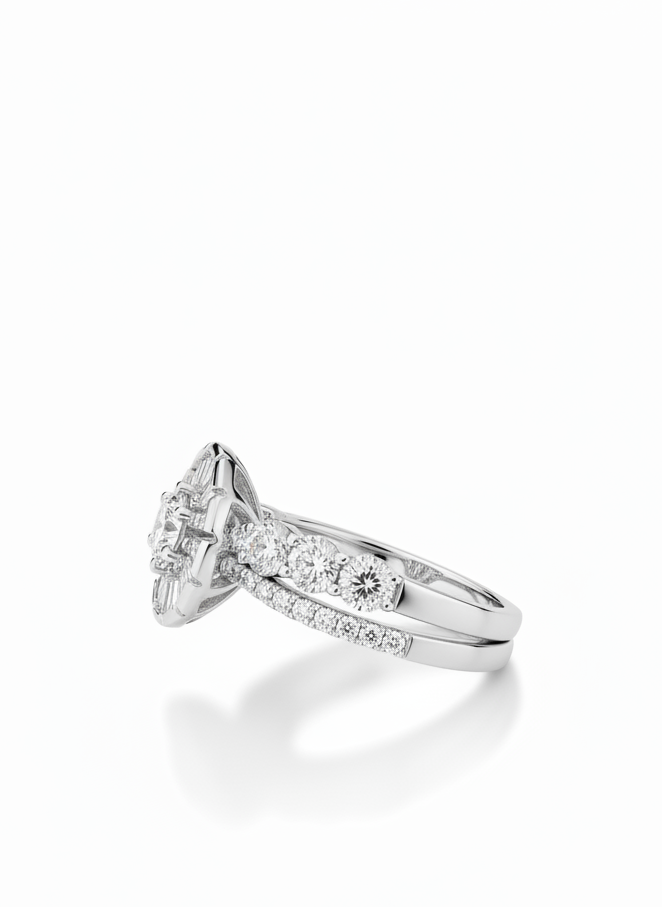 Vellichor 50 Pointer Lab Diamond Ring - Fiona Diamonds - Fiona Diamonds