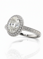 Opulence 1.56ct Lab Grown Diamond Ring - Luxurious & Radiant