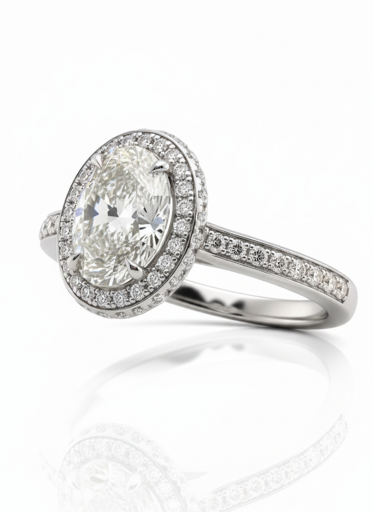 Opulence 1.56ct Lab Grown Diamond Ring - Luxurious & Radiant