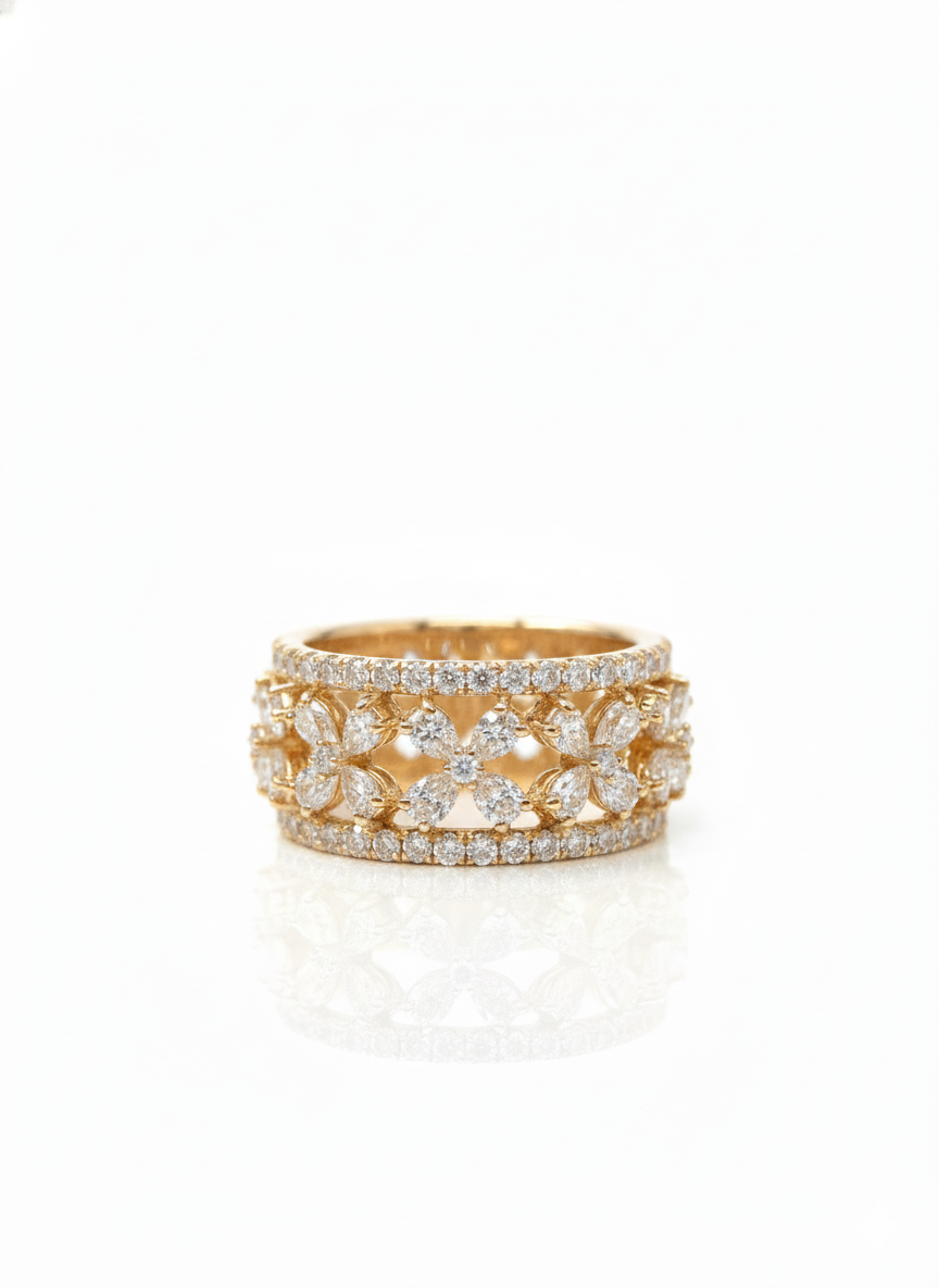 Estimada Lab Grown Diamond Ring - Esteemed Elegance - Fiona Diamonds - Fiona Diamonds
