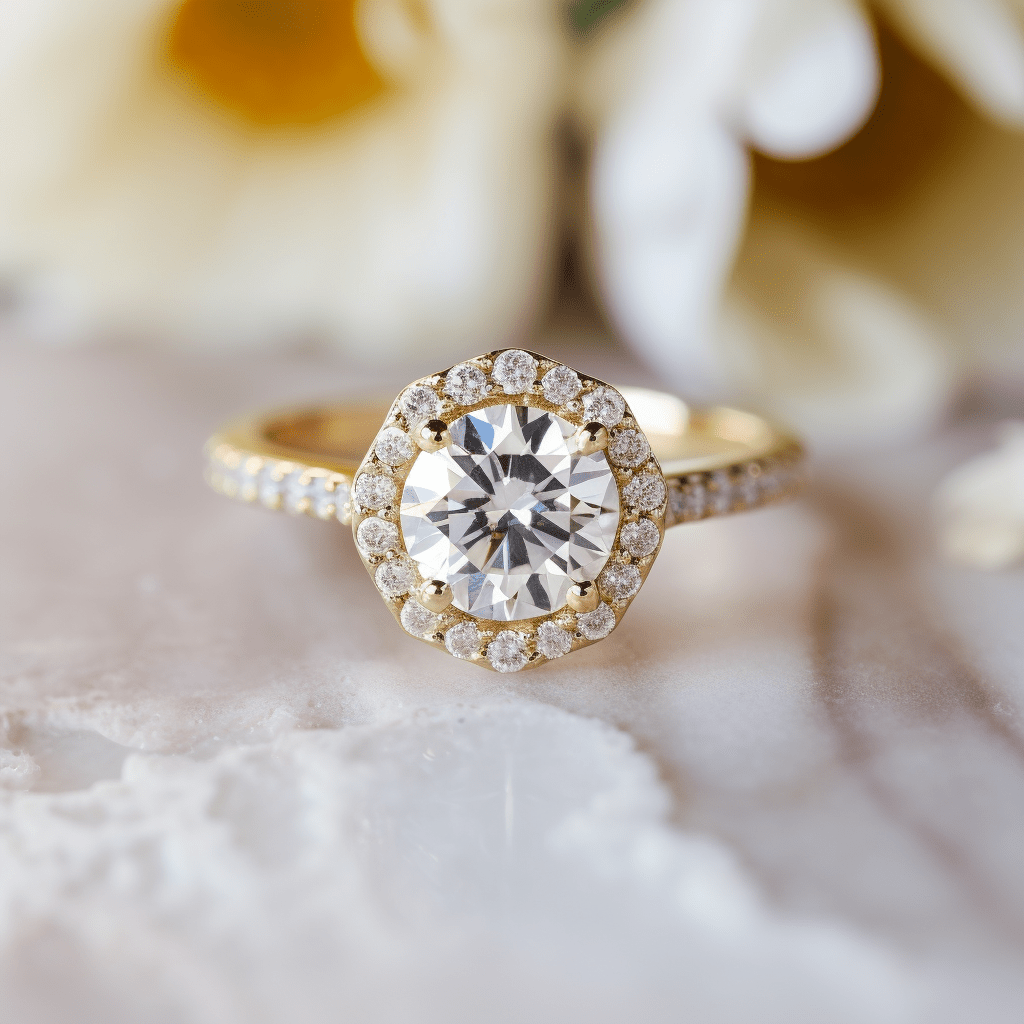 Vigour 1ct Round Lab Diamond Ring - Fiona Diamonds - Fiona Diamonds