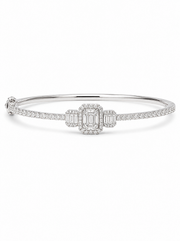Echo Petal Lab Diamond Delicate Bracelet