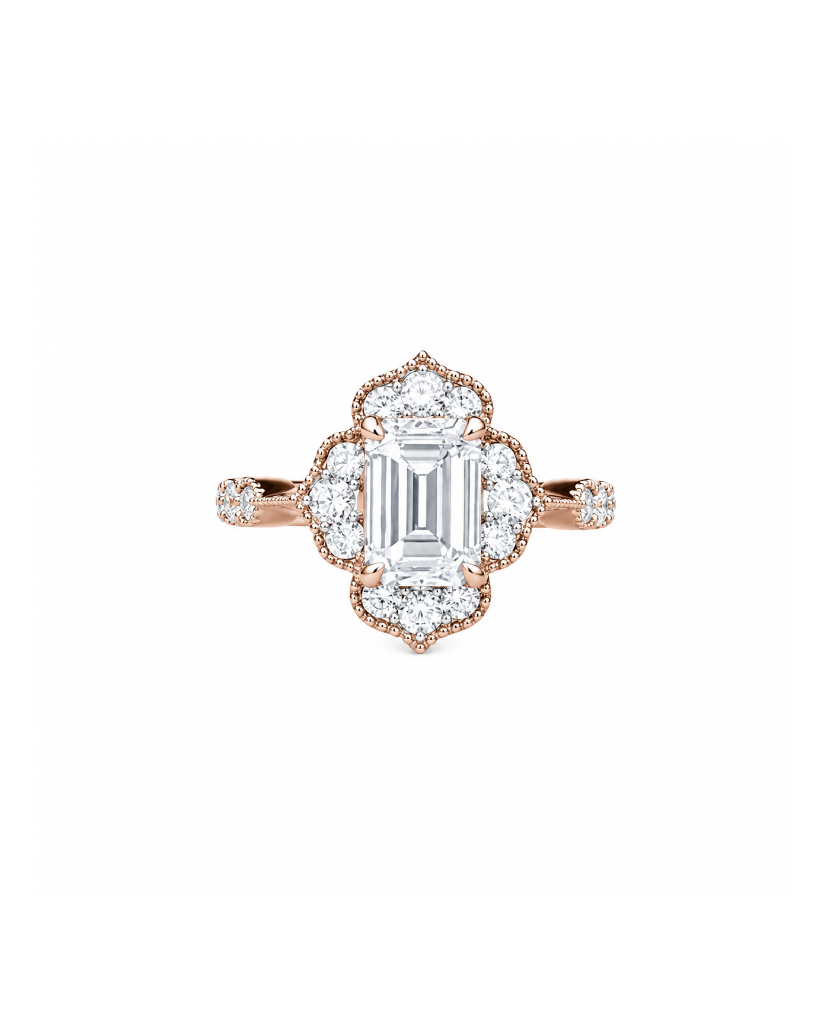 Qorixa Band Lab Diamond Ring